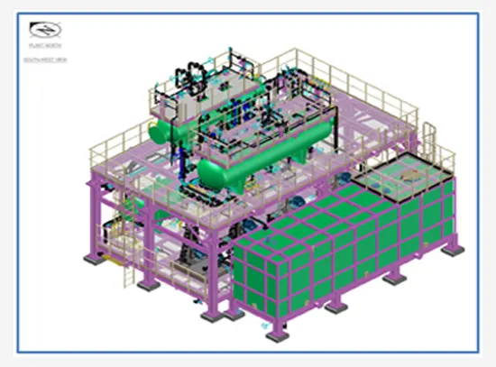 Prestige Engineering manufacturing a shell and tube heat exchanger