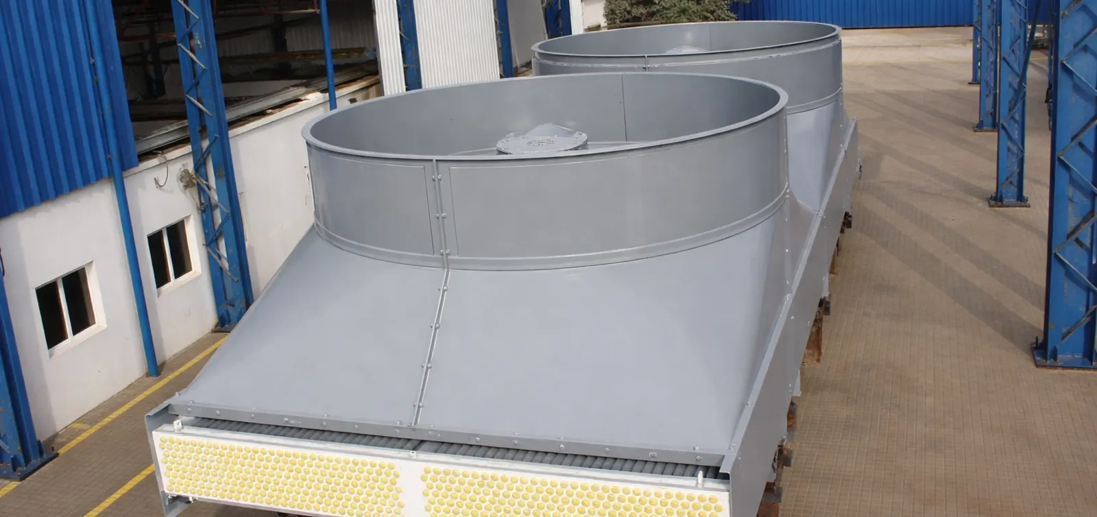 Prestige Engineering manufacturing a shell and tube heat exchanger