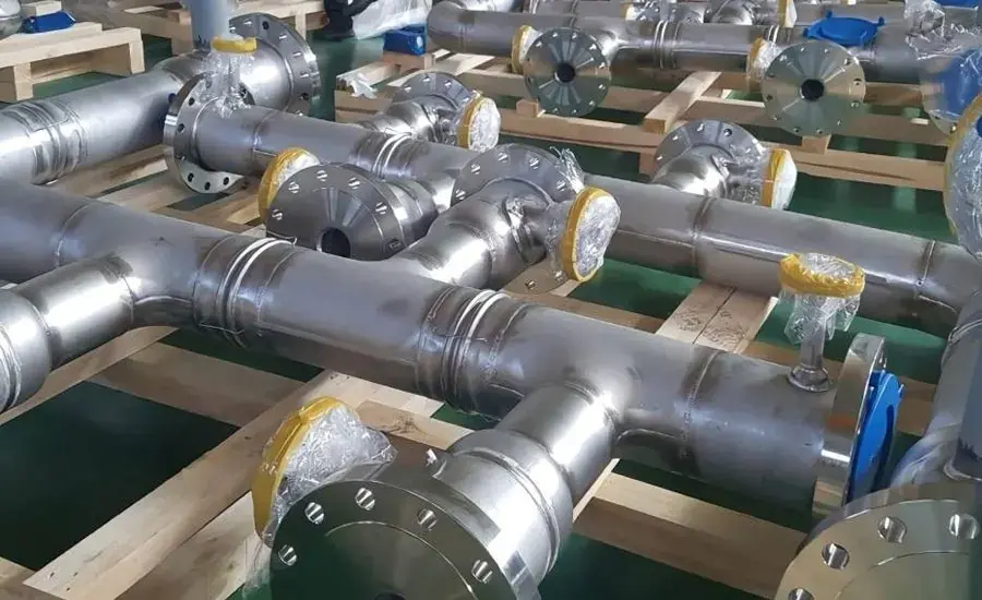 Prestige Engineering piping spool fabrication project