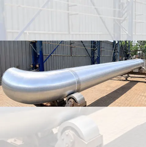 Prestige Engineering manufacturing a shell and tube heat exchanger